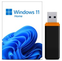 Windows 11 Home Aktivierungsschlüssel für 64 Bit inkl. USB 3.0 Stick bootfähig