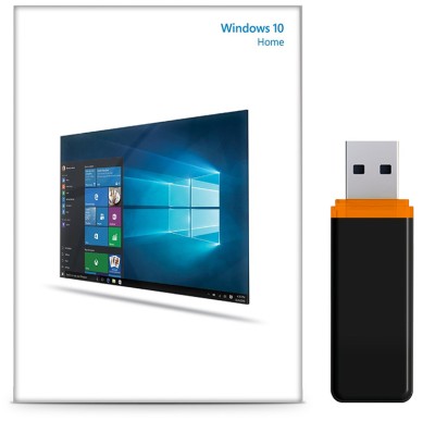 Windows 10 Home Aktivierungsschlüssel für 32 / 64 Bit inkl. USB 3.0 Stick bootfähig